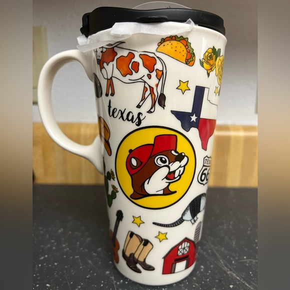 Buc-ees Other - Must Have for Buc-ees Fans!! NIB Buc-ees 17 oz Ceramic Travel Mug